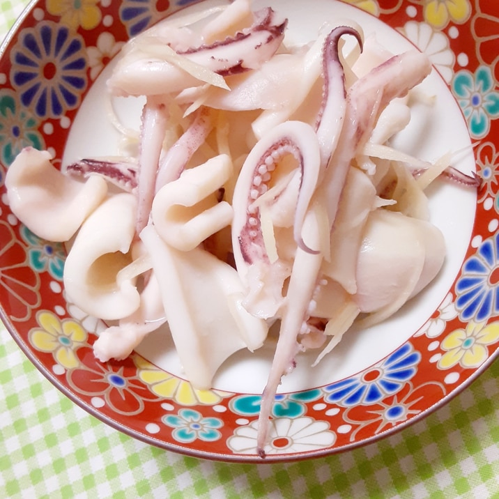 するめいか煮物■生姜と白だし仕立て■